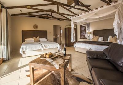 Luxury family accommodation with air conditioning