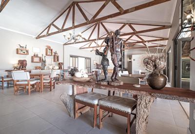 Lounge area at the main guest area