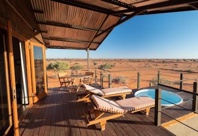 Some suites off a private outdoor pool