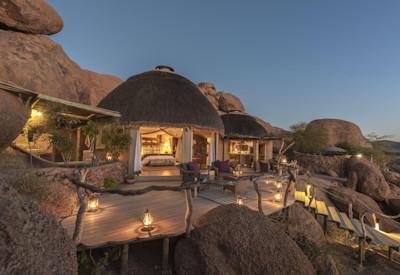 Family rooms in the Twyfelfontein area