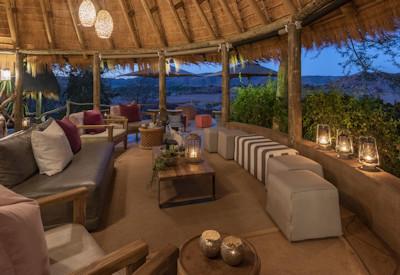 Dining room offers guests stunning views