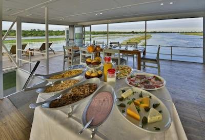Lunch and breakfast