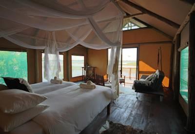 Beautiful tented suites