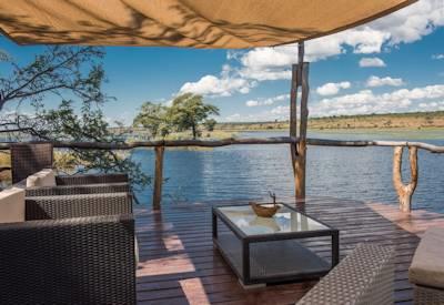 Chobe River viewing deck
