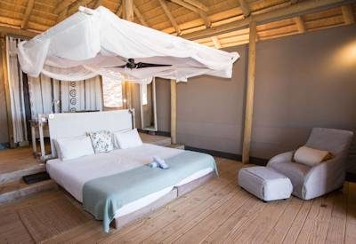 Thatched safari suites