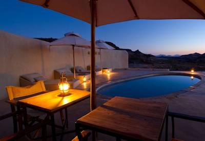 Swimming pool views of Damaraland