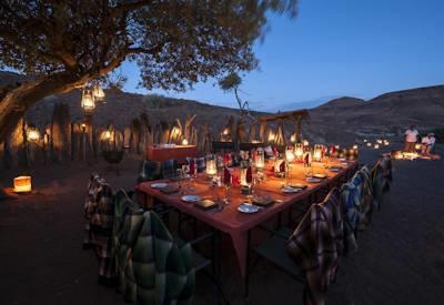 Dinner in the Damaraland