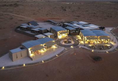 Grace Lodge from above