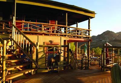 The small town of Aus, Namibia