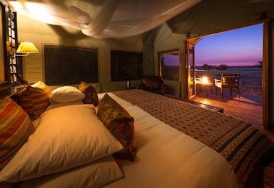 Tented safari suites