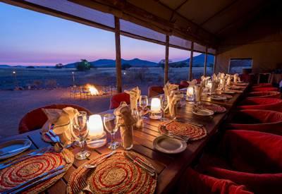 Dining area