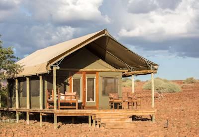 Tented safari suite