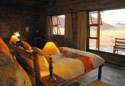 Classic bedrooms at this private self catering retreats