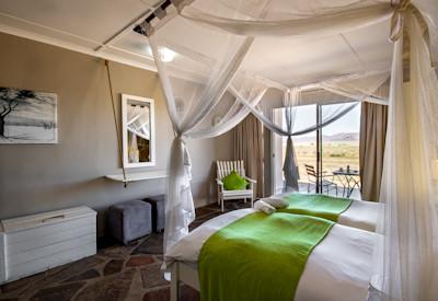 Comfortable rooms invite all that visit
