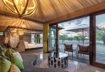 Amazing safari suites with veiws of private game reserve