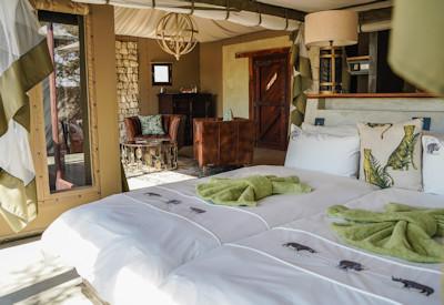 Etosha Oberland suites all have air conditioning