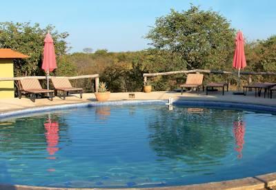 Large swimming pool