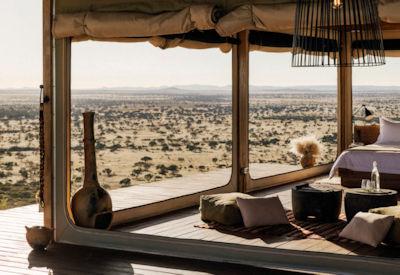 Private deck with some of the best views in Windhoek