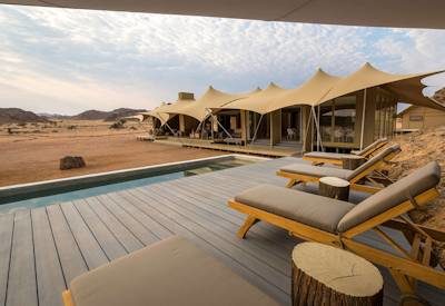 Hoanib River Camp in the Skeleton Coast