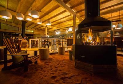 Dining and bar area