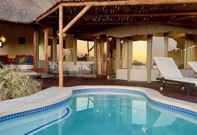 Swimming pool for those hot summer days