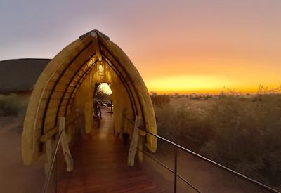 Surrounded by breathtaking beauty at sunset