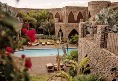 Spa treatment rooms ofering body treatments at the Mirage Resort