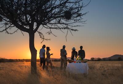 Private Ongava Game Reserve offers relaxed stylish dining