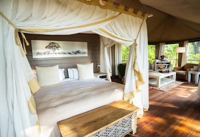 Stunning, luxurious and spacious tented suites