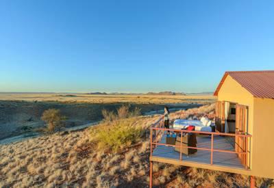 High on the Namib dunes