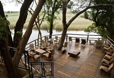 Viewing deck and river views