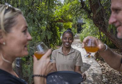 Cocktail, tea, coffee or a late afternoon beer
