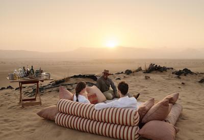 Chance to spot the desert adapted elephant and black rhino