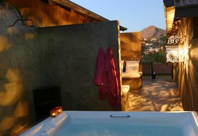 Private spa bath