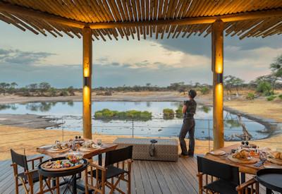 Camp Kala inthe private Onguma Game Reserve