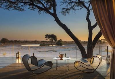 Waterhole and Etosha Pans