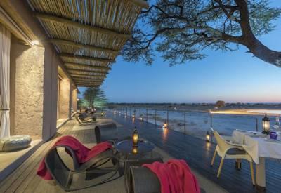 Main wildlife viewing deck