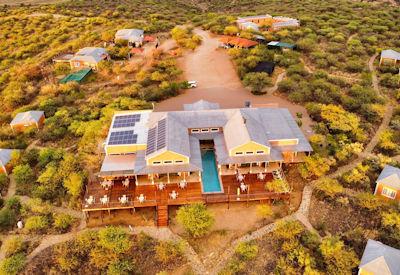 A classic safari lodge near Windhoek