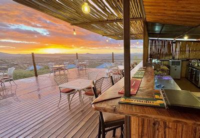 Scenic views across the Windoek bushveld