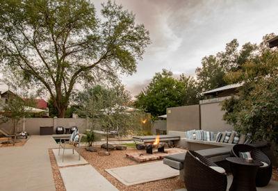 Elegant Guest House with architectural and decorative accent
