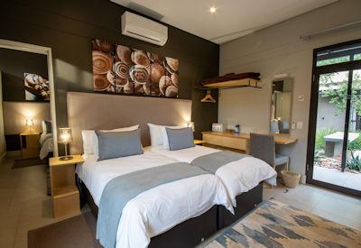 Modern guesthouse with large and luxurious bedrooms