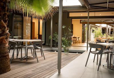Spacious seating areas offers up scrumptious buffet breakfast