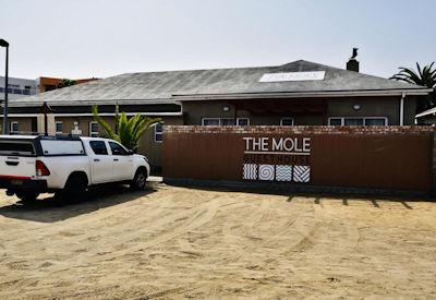 The famed Mole of Swakopmund
