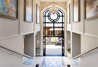 The main enterance hall and guest area