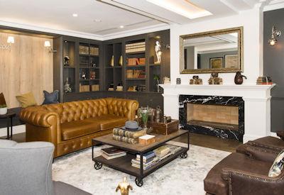 The wine lounge is perfect for relaxing