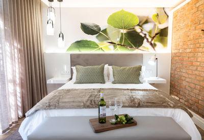 The luxurious loft rooms