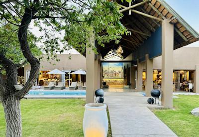 A refreshing dip in the pools after a long day in Etosha Park