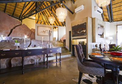Lounge area and small curio shop