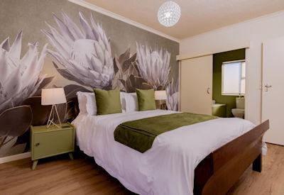 Modern and luxurious bedrooms in the historical building