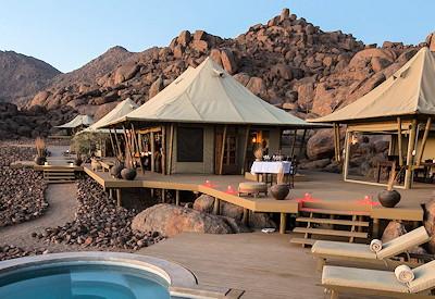 Wolwedans small luxury camp